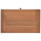 Comodino in legno massello di teak con cassetto