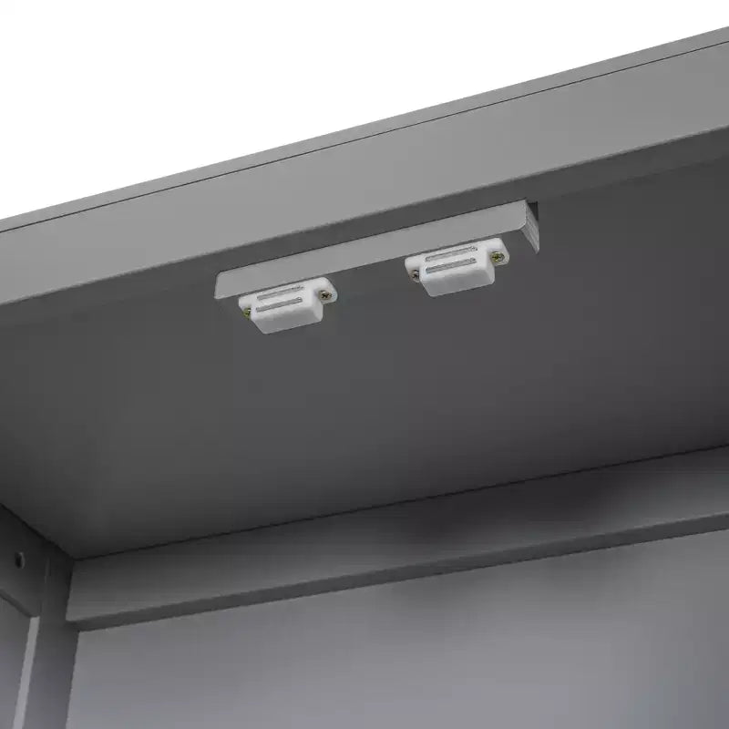 Struttura letto matrimoniale con cassetti contenitore e porte USB nella testiera