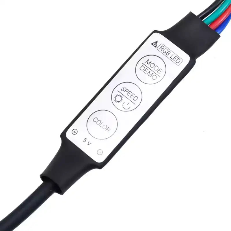 Giroletto curvo con luci a LED