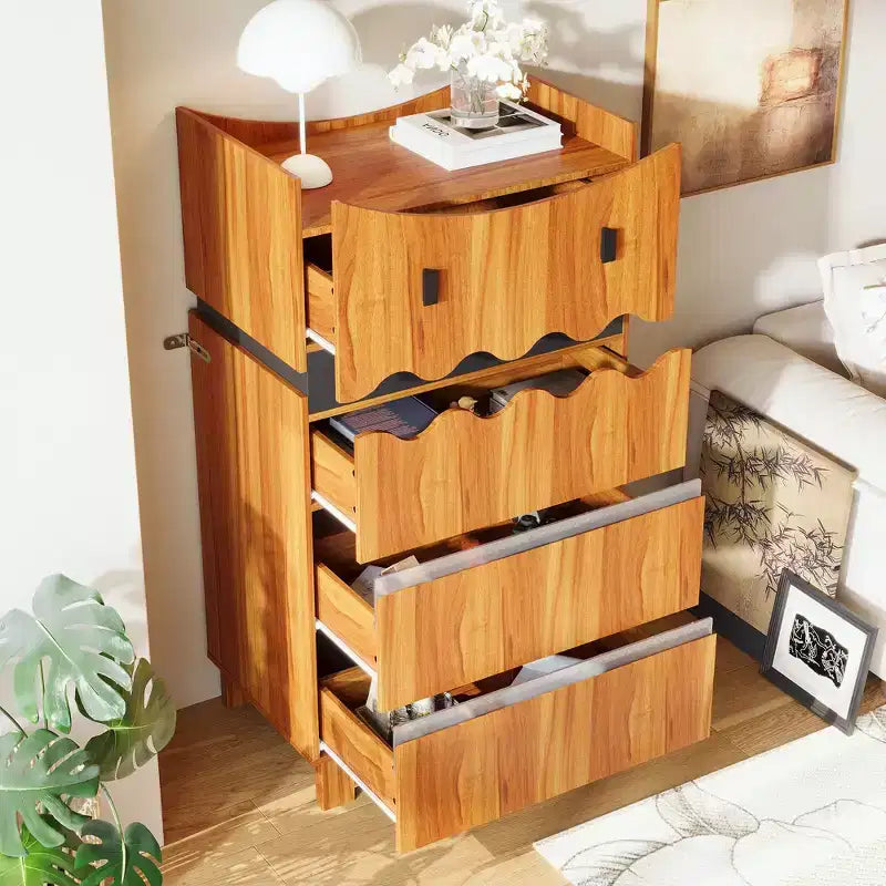 Cassettiera verticale a forma di mostro a 4 cassetti