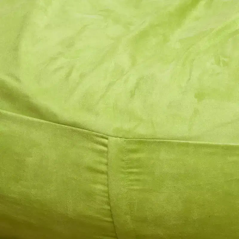 Poltrona Sacco Cilindrica 120 cm – Divano da Pavimento in Suedine per Camera da Letto e Soggiorno